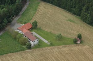 Jägerhaus aus der Luft